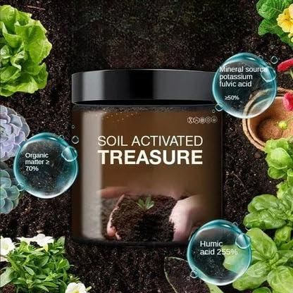 Fix Weak Soil Fast! Soil Activated Treasure Premium Soil Activator (Pack of 2)